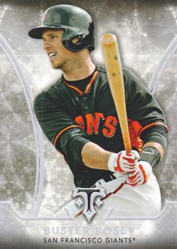 2015 Topps Triple Threads #79 Buster Posey Front