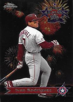 1997 Topps Chrome - All-Stars #AS1 Ivan Rodriguez Front