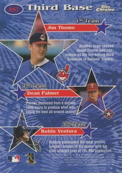 1997 Topps Chrome - All-Stars #AS7 Jim Thome Back