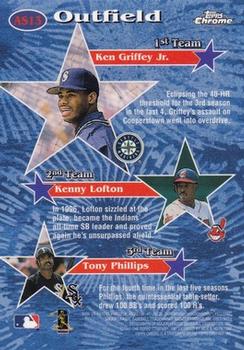 1997 Topps Chrome - All-Stars #AS13 Ken Griffey Jr. Back