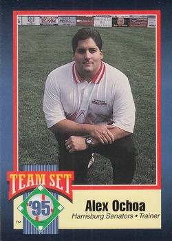 1995 Harrisburg Senators #NNO Alex Ochoa Front