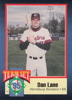 1995 Harrisburg Senators #7 Dan Lane Front