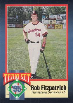1995 Harrisburg Senators #14 Rob Fitzpatrick Front