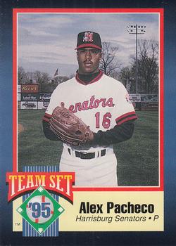 1995 Harrisburg Senators #16 Alex Pacheco Front