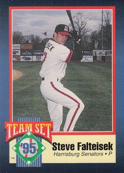 1995 Harrisburg Senators #17 Steve Falteisek Front