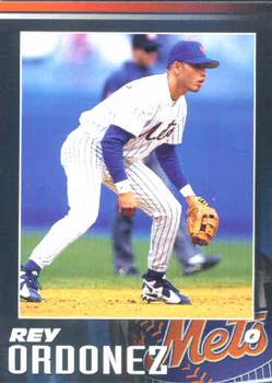 1996 Kahn's New York Mets #NNO Rey Ordonez Front