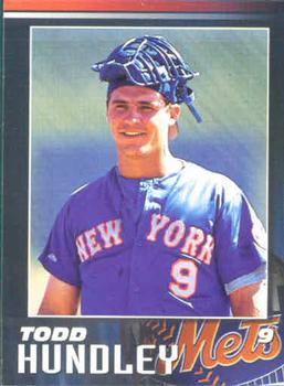 1996 Kahn's New York Mets #NNO Todd Hundley Front