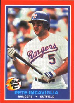 1987 Fleer Baseball's Hottest Stars #24 Pete Incaviglia Front