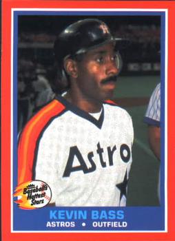 1987 Fleer Baseball's Hottest Stars #3 Kevin Bass Front