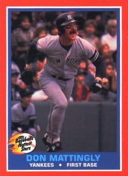 1987 Fleer Baseball's Hottest Stars #27 Don Mattingly Front