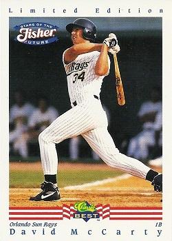 1992 Classic Best Fisher Nuts #15 David McCarty Front