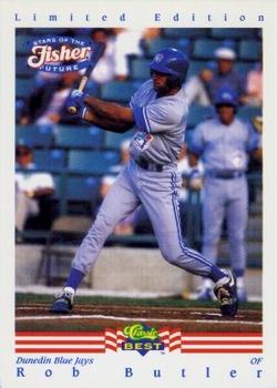 1992 Classic Best Fisher Nuts #3 Rob Butler Front