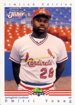 1992 Classic Best Fisher Nuts #13 Dmitri Young Front