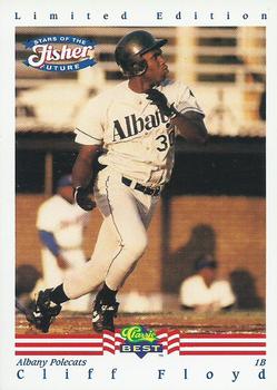 1992 Classic Best Fisher Nuts #17 Cliff Floyd Front