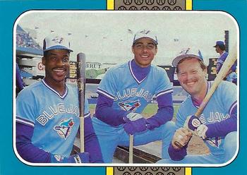 1987 Donruss Highlights #39 Fred McGriff / Rob Ducey / Ernie Whitt Front