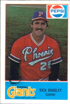 1978 Cramer Phoenix Giants #75 Rick Bradley Front