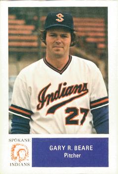 1978 Cramer Spokane Indians #NNO Gary Beare Front