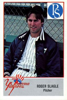 1978 Cramer Tacoma Yankees #4 Roger Slagle Front