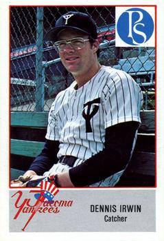 1978 Cramer Tacoma Yankees #9 Dennis Irwin Front
