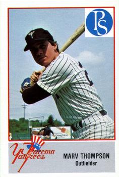 1978 Cramer Tacoma Yankees #87 Marv Thompson Front