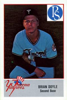 1978 Cramer Tacoma Yankees #14 Brian Doyle Front