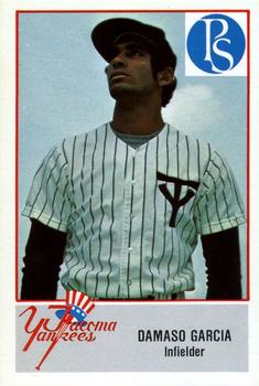 1978 Cramer Tacoma Yankees #49 Damaso Garcia Front