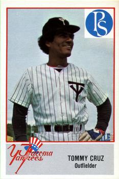 1978 Cramer Tacoma Yankees #105 Tommy Cruz Front