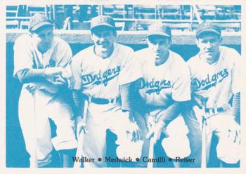 1978 TCMA 1941 Brooklyn Dodgers #39 Dixie Walker / Joe Medwick / Dolph Camilli / Pete Reiser Front