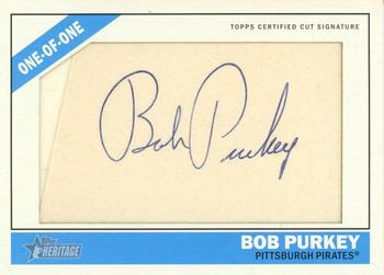 2015 Topps Heritage - 1966 Cut Signatures #66PCS-BP Bob Purkey Front