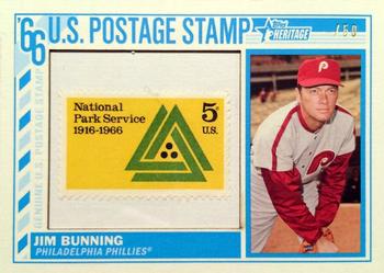 2015 Topps Heritage - 1966 U.S. Postage Stamp Relics #66US-JB Jim Bunning Front