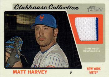 2015 Topps Heritage - Clubhouse Collection Relics #CCR-MH Matt Harvey Front