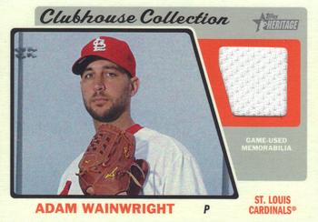 2015 Topps Heritage - Clubhouse Collection Relics #CCR-AW Adam Wainwright Front
