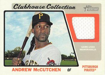2015 Topps Heritage - Clubhouse Collection Relics #CCR-AM Andrew McCutchen Front