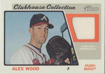 2015 Topps Heritage - Clubhouse Collection Relics #CCR-AW Alex Wood Front
