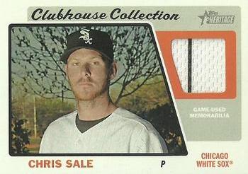 2015 Topps Heritage - Clubhouse Collection Relics #CCR-CS Chris Sale Front