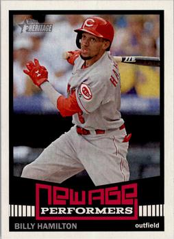 2015 Topps Heritage - New Age Performers #NAP-3 Billy Hamilton Front