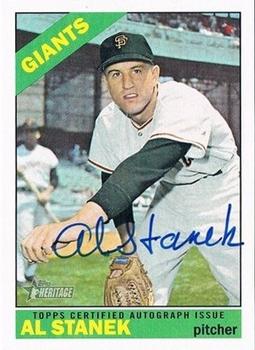 2015 Topps Heritage - Real One Autographs #ROA-AST Al Stanek Front