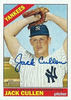 2015 Topps Heritage - Real One Autographs #ROA-JAC Jack Cullen Front