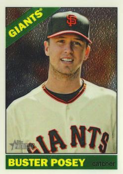 2015 Topps Heritage - Chrome #THC-1 Buster Posey Front