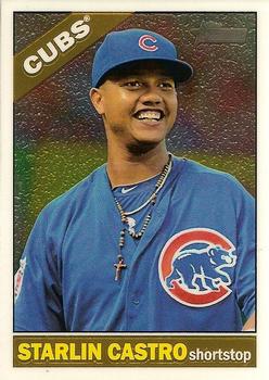 2015 Topps Heritage - Chrome #THC-494 Starlin Castro Front