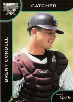 2002 MultiAd Hudson Valley Renegades #12 Brent Cordell Front