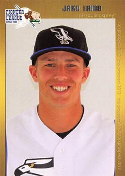 2012 Grandstand Pioneer League Top Prospects #NNO Jake Lamb Front