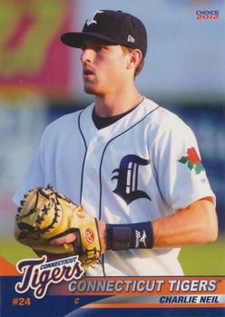 2012 Choice Connecticut Tigers #23 Charlie Neil Front