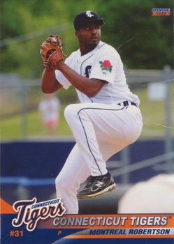 2012 Choice Connecticut Tigers #29 Montreal Robertson Front