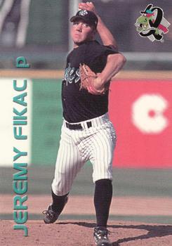 2000 Grandstand Rancho Cucamonga Quakes #9 Jeremy Fikac Front