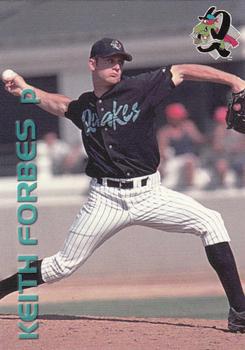 2000 Grandstand Rancho Cucamonga Quakes #10 Keith Forbes Front