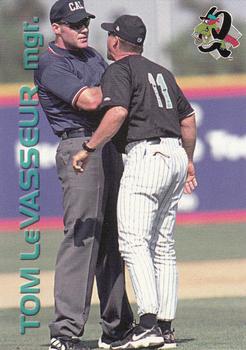 2000 Grandstand Rancho Cucamonga Quakes #18 Tom LeVasseur Front