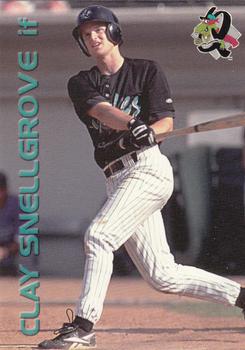 2000 Grandstand Rancho Cucamonga Quakes #28 Clay Snellgrove Front