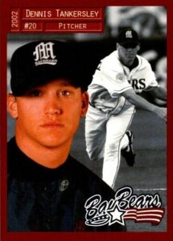 2002 Grandstand Mobile BayBears #2 Dennis Tankersley Front