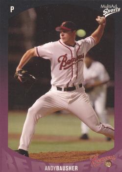 2003 MultiAd Portland Beavers #3 Andy Bausher Front